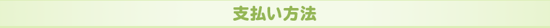 支払い方法