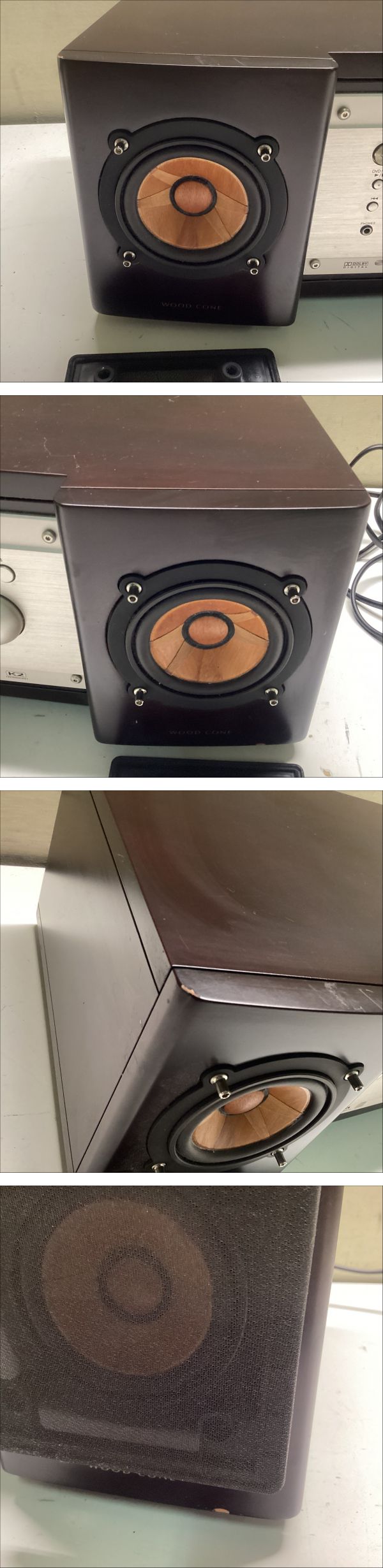 S.H.Figuarts 真骨彫製法　仮面ライダーW サイクロンジョーカー Victor EX-B1 コンパクトコンポーネント DVDシステム 2012年製 通電