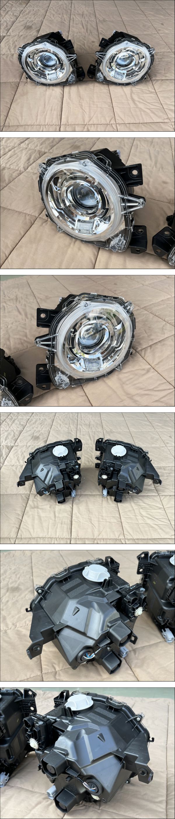 ☆新車外し☆ 純正LEDヘッドライト JB74W ジムニーシエラ-今