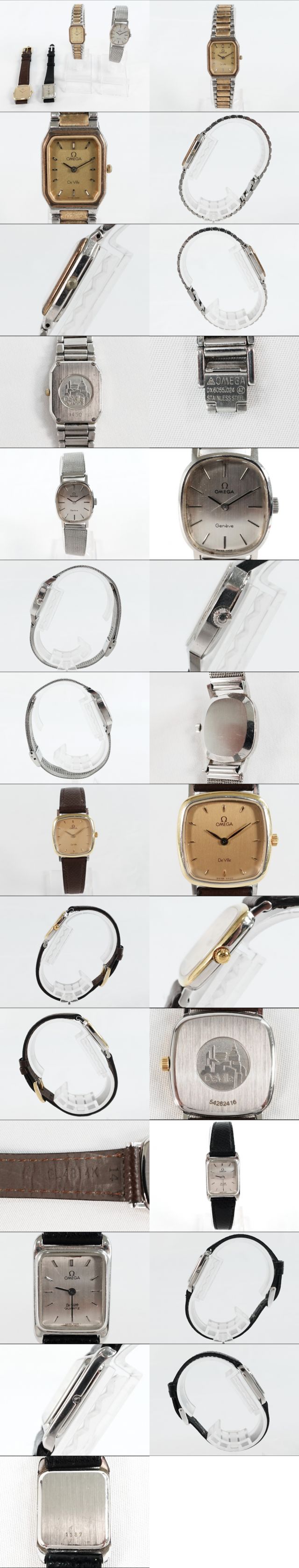 OMEGA 腕時計 4点セット まとめ売り レディース クォーツ 手巻き